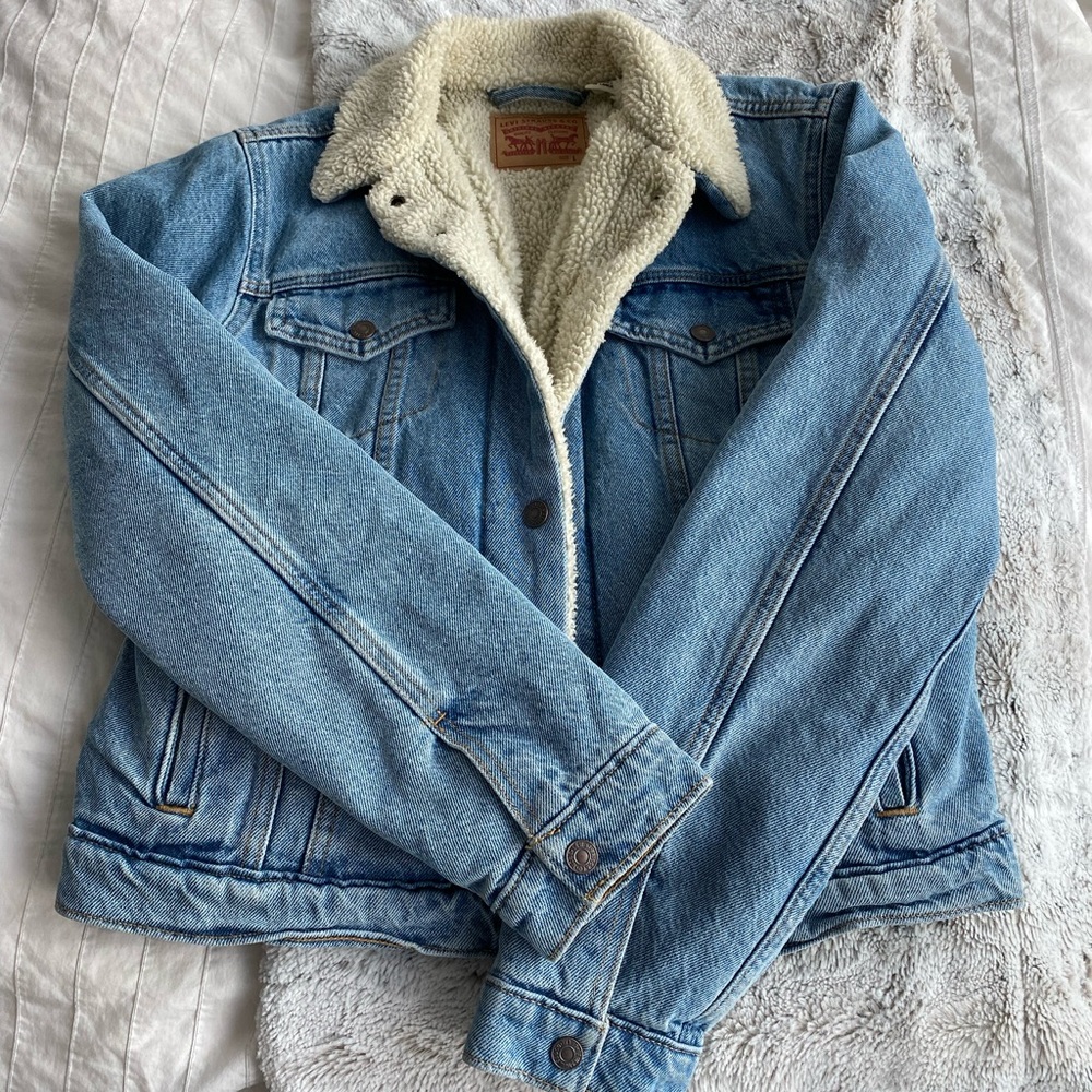 Levi’s Wool-lined denim jacket
